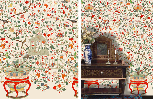 Route De La Soie Wallpaper