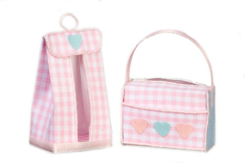 Diaper Bag & Diaper Holder, Pink