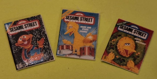 Magazine, Sesame Street, 3pc