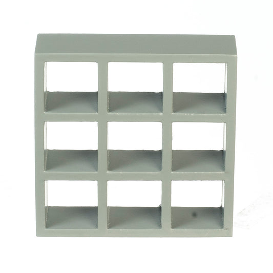 9-Shelf Unit, Gray