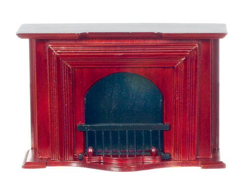 Traditional Fireplace, Mahogany