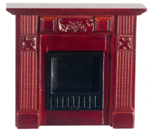 Elizabeth Fireplace, Mahogany