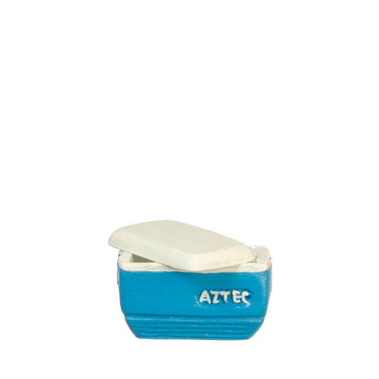 1/2" Scale Cooler with Lid, Blue, Small