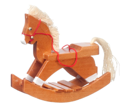 Brown Rocking Horse