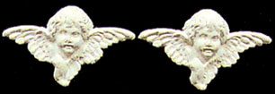 Large Cupid Appliques, 2pc, #31