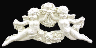 Window Cupid Applique, 2pc, #19