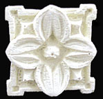 Square Carved Appliques, 2pc, #20