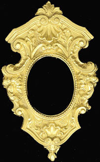 Fancy Victorian Gold Frame, #1