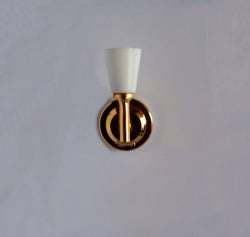 New Amsterdam Sconce, Cone Shade, LED