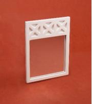 1/2" Scale White X Mirror