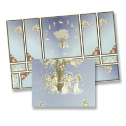 Deco Wall Panel, Blue with Fairies