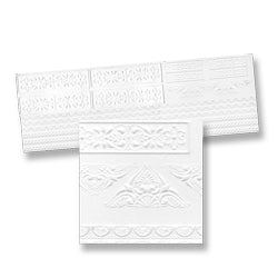 Wainscot Wall Deco Panel, Embossed