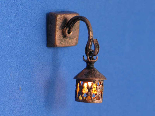 Outdoor Hanging Wall Fixture, Copper