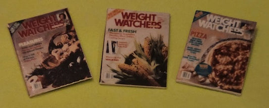 Magazines, Weight Watchers, 3pc