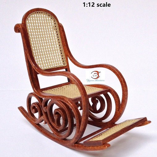 Boston Rocker with Cane Back, Walnut