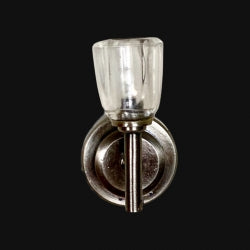 Modern Luster Black Single Sconce, LED