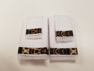 Towel Set, Leopard