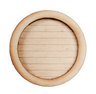 Gable Vent Round Window