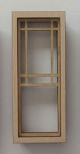 Prairie Square Top Narrow Window