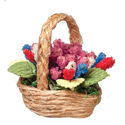 Floral Arrangement in Basket