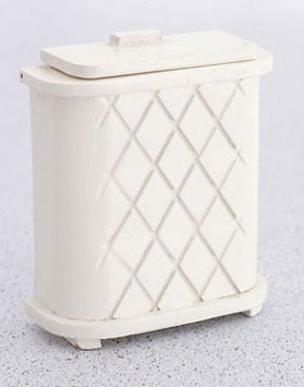 Clothes Hamper, White