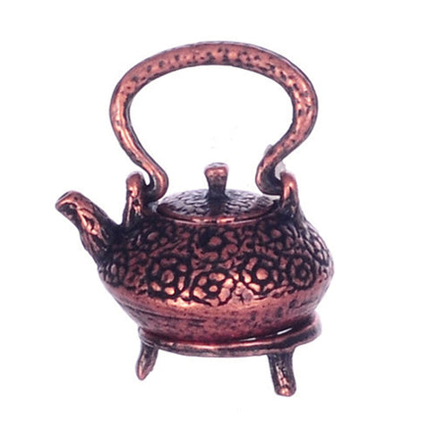 Teapot, Antique Copper