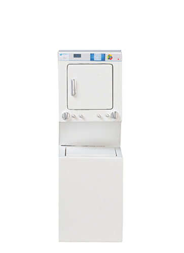 Stacked Washer & Dryer, White