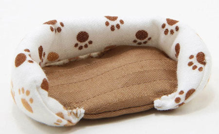 Dog Bed, Paw Print, Large