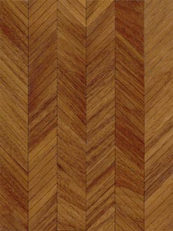 1/2" Scale, Lyon Parquet, Walnut