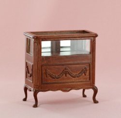 Emporium Showcase, New Walnut