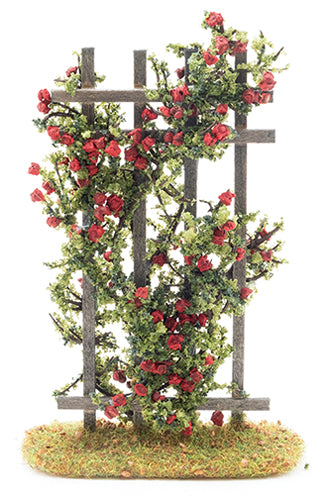 Rose Trellis, Red
