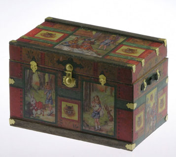 Lithograph Wooden Trunk Kit, Wonderland