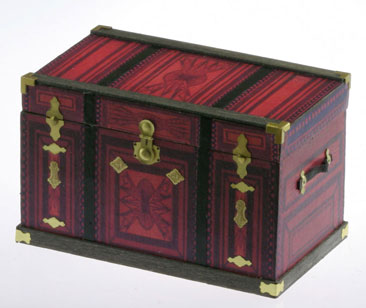 Lithograph Wooden Trunk Kit, Western 2