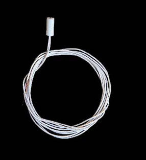 Candle Socket, 3/16", 12" Brown Wire