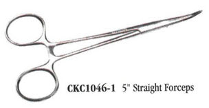 Straight Locking Forceps, 5"