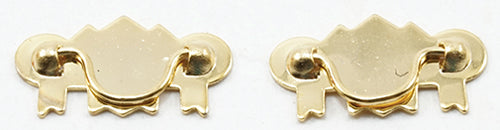 Drawer Pull, Brass, 6pk