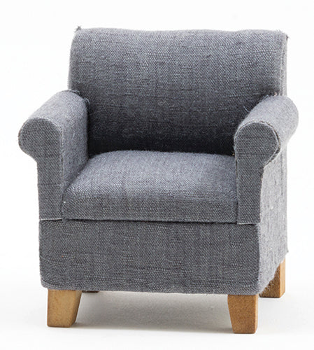 Modern Arm Chair, Dark Gray