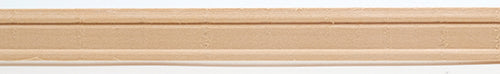 Baseboard with Quarter Round, 1/8" X 1/2" X 24"