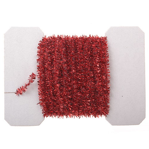 Tinsel Garland, Red