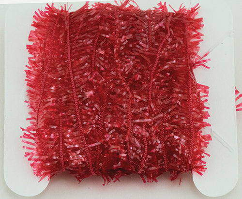 Tinsel Garland, Cranberry Red