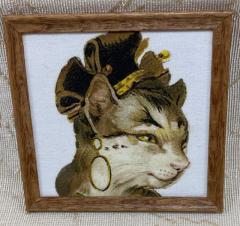 Framed Cat Print