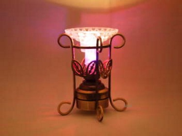 Aromatherapy Flickering Lamp Gunmetal, LED
