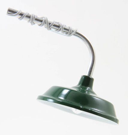 Utility Lamp with Metal Rod, Green