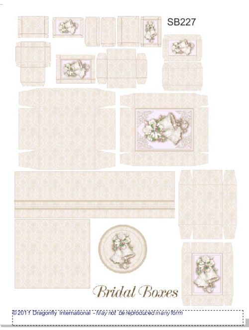 Bridal Box Decor Sheet Kit – Miniature Designs, Inc.