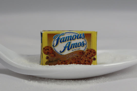 Famous Amos Cookies Box