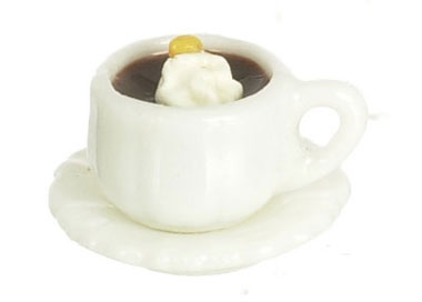 Cup of Hot Chocolate with Saucer