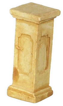 1/2" Scale Pedestal, Tan