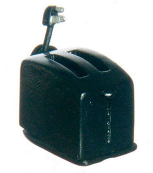 Toaster with Plug, Black