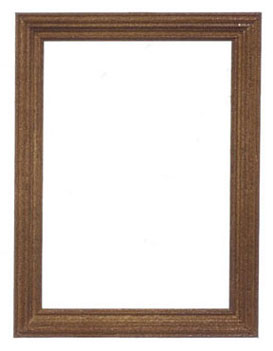 Wooden Medium Frame, Walnut, 1pc