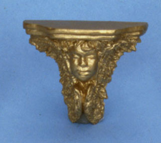 Cherub Bracket, Gold